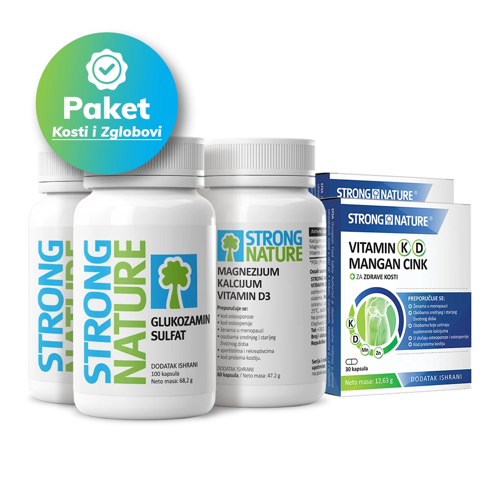 Strong Nature® <br />Paket Kosti i Zglobovi