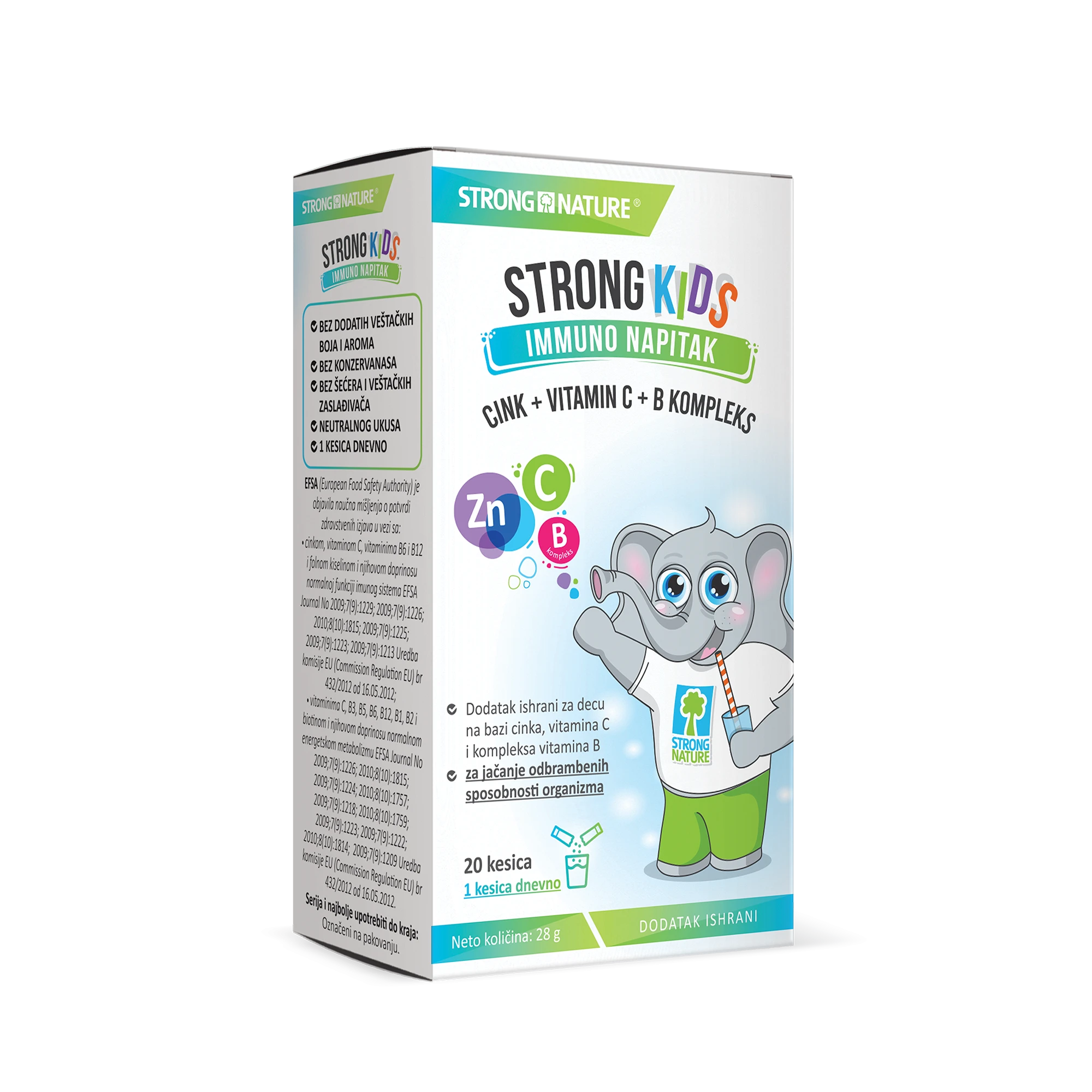 Strong Nature® <br />Strong Kids Immuno napitak