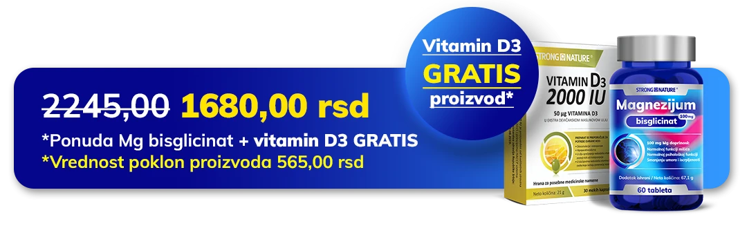 Magnezijum i vitamin D3